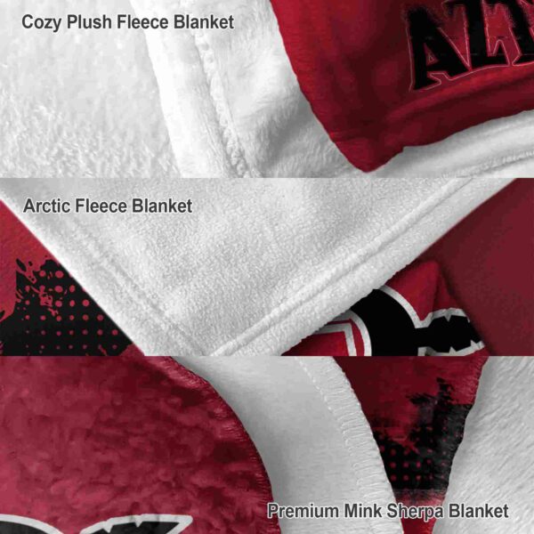 san diego state aztecs grunge texture red blanket premium grade