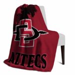 san diego state aztecs grunge texture red blanket top rated