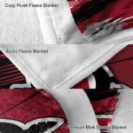 san diego state aztecs paint streaks red white blanket best selling