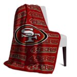 san francisco 49ers fan pride red blanket best selling