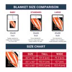 san francisco giants brushstrokes orange white blanket trendy