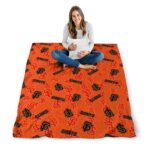 san francisco giants diehard fans orange blanket high quality