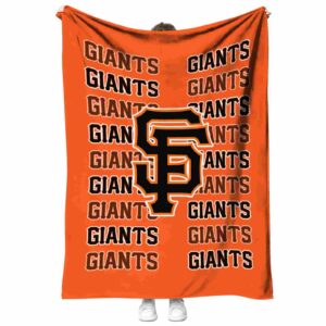 san francisco giants fan pride orange blanket best selling