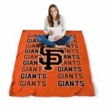 san francisco giants fan pride orange blanket high quality