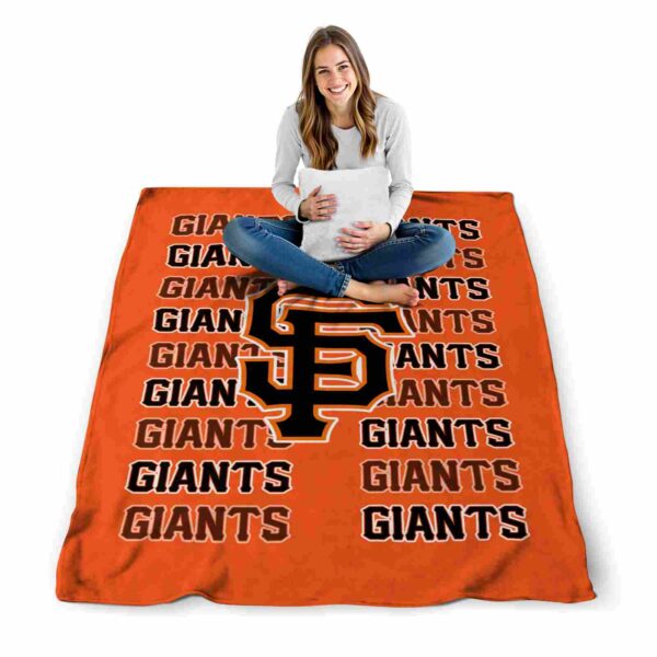 san francisco giants fan pride orange blanket high quality