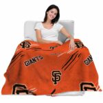san francisco giants fan spirit orange blanket best selling