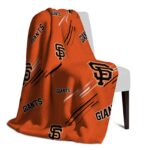 san francisco giants fan spirit orange blanket best selling