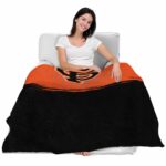 san francisco giants gradient dots orange blanket latest model