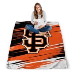 san francisco giants paint streaks orange white blanket high quality