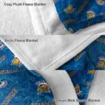 san jose state spartans diehard fans blue blanket premium grade