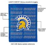san jose state spartans fan pride blue blanket new arrival