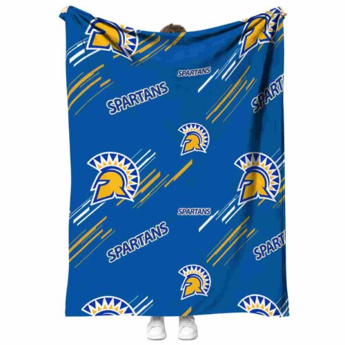 san jose state spartans fan spirit blue blanket best selling