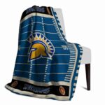 san jose state spartans football field blue blanket top rated