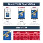 san jose state spartans grunge texture blue blanket best selling
