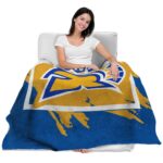san jose state spartans splatter effect blue blanket best selling