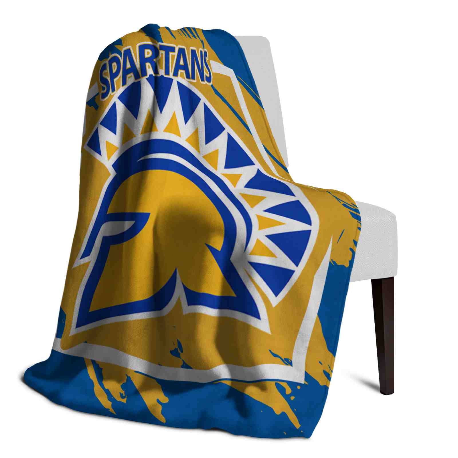 san jose state spartans splatter effect blue blanket top rated san jose state spartans splatter effect blue blanket top rated