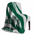 saskatchewan roughriders brushstrokes green white blanket best selling