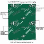 saskatchewan roughriders fan spirit green blanket best selling