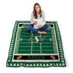 saskatchewan roughriders football field green blanket best selling