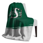 saskatchewan roughriders gradient dots green blanket best selling