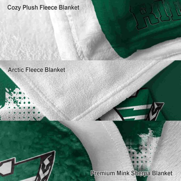 saskatchewan roughriders grunge texture green blanket premium grade