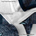 seattle kraken fan pride blue blanket best selling