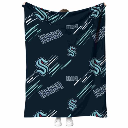 seattle kraken fan spirit blue blanket best selling