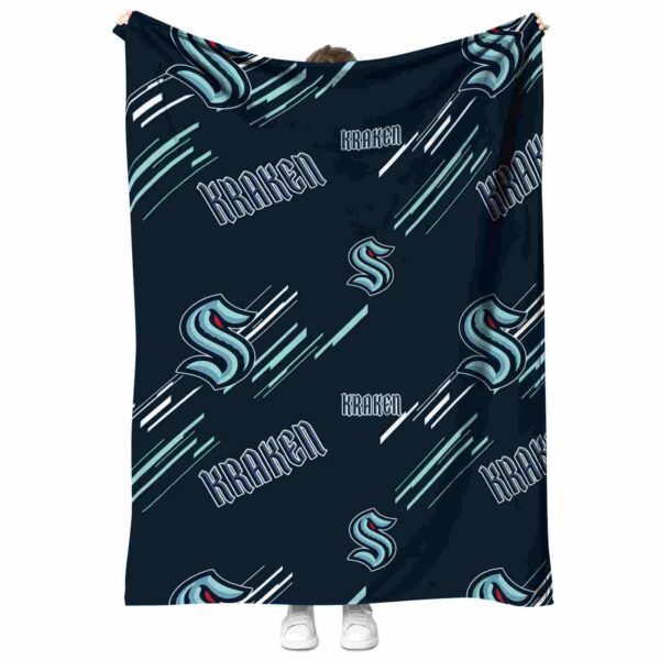 seattle kraken fan spirit blue blanket best selling