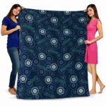 seattle mariners diehard fans navy blue blanket best selling