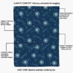 seattle mariners diehard fans navy blue blanket best selling