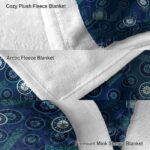 seattle mariners diehard fans navy blue blanket best selling