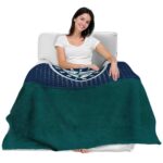 seattle mariners gradient dots navy blue blanket best selling