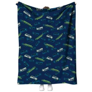 seattle seahawks diehard fans blue blanket best selling