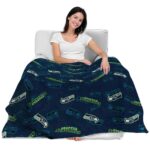 seattle seahawks diehard fans blue blanket best selling