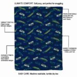 seattle seahawks diehard fans blue blanket best selling