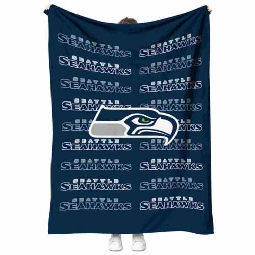 seattle seahawks fan pride blue blanket best selling