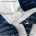 seattle seahawks fan pride blue blanket best selling