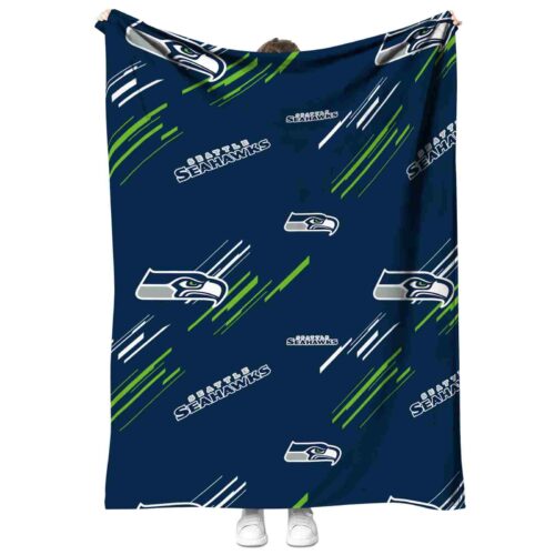seattle seahawks fan spirit blue blanket best selling