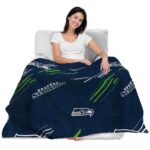 seattle seahawks fan spirit blue blanket best selling