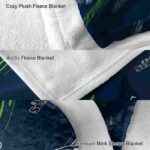 seattle seahawks fan spirit blue blanket best selling