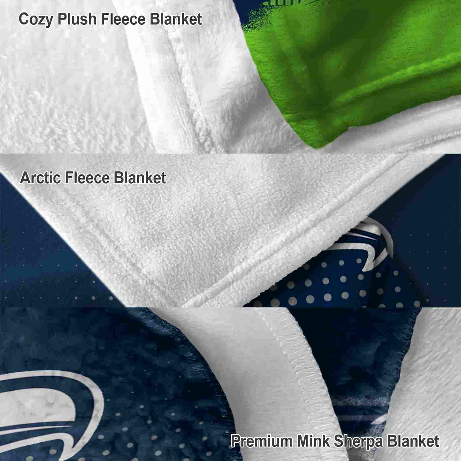 seattle seahawks gradient dots blue blanket premium grade seattle seahawks gradient dots blue blanket premium grade