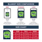 seattle seahawks splatter effect blue blanket best selling