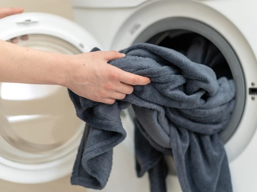 set your dryer in high temperature