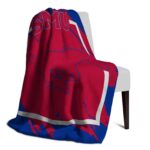 smu mustangs splatter effect blue blanket best selling