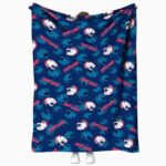 south alabama jaguars diehard fans blue blanket best selling