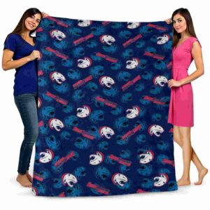 south alabama jaguars diehard fans blue blanket fashion forward