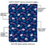 south alabama jaguars diehard fans blue blanket best selling