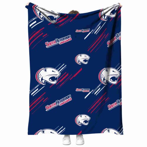 south alabama jaguars fan spirit blue blanket best selling