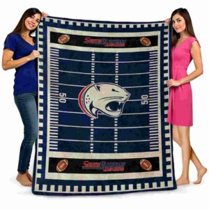 south alabama jaguars football field blue blanket fashion forward