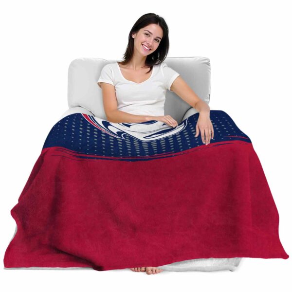 south alabama jaguars gradient dots blue blanket latest model